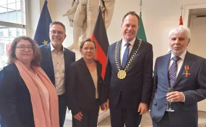 Bundesverdienstkreuz für Dr. Jürgen Wilbert